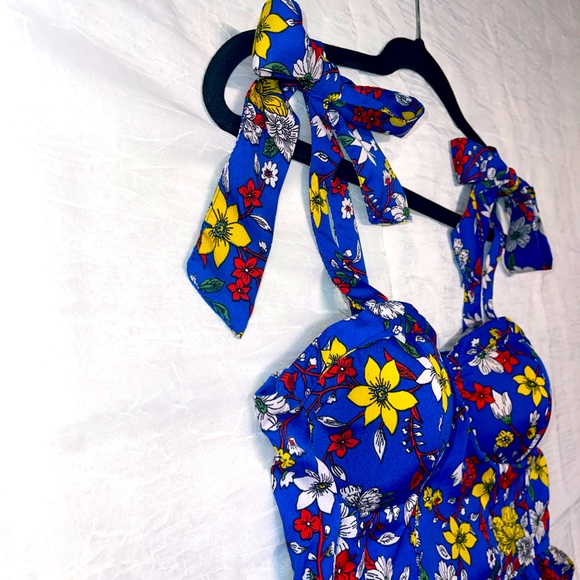 B•O•G Collective Floral Mini Dress (M) - Picture 4 of 12